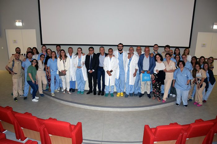 Siena, gli specializzandi Scotte vincitori della champions dei medici incontrano direzione aziendale e Rettore