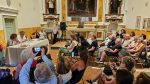 Pienza, grande partecipazione di pubblico per l'inaugurazione della mostra su Pio II di Aleardo Paolucci