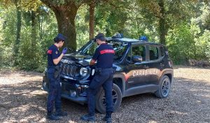 Gaiole, Carabinieri Forestali arrestano in flagranza piromane: è sospettato per una decina di incendi