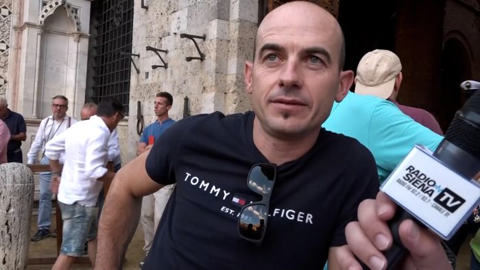 Palio di Siena 16 agosto, Gingillo: "Ho sofferto per la squalifica, ero concentrato per agosto e basta"