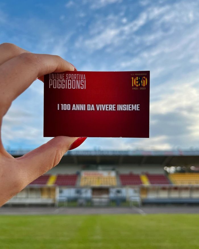 Poggibonsi calcio, al via la campagna abbonamenti: "I 100 anni da vivere insieme"