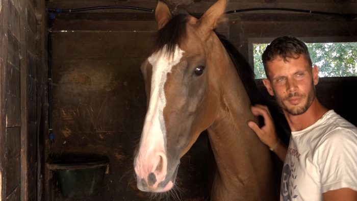 Palio di Siena 16 agosto, Turbine si allena e prepara la sua Criptha