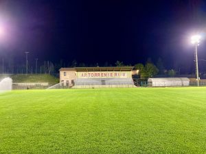 Montalcino, nuova illuminazione per l’impianto sportivo di Torrenieri