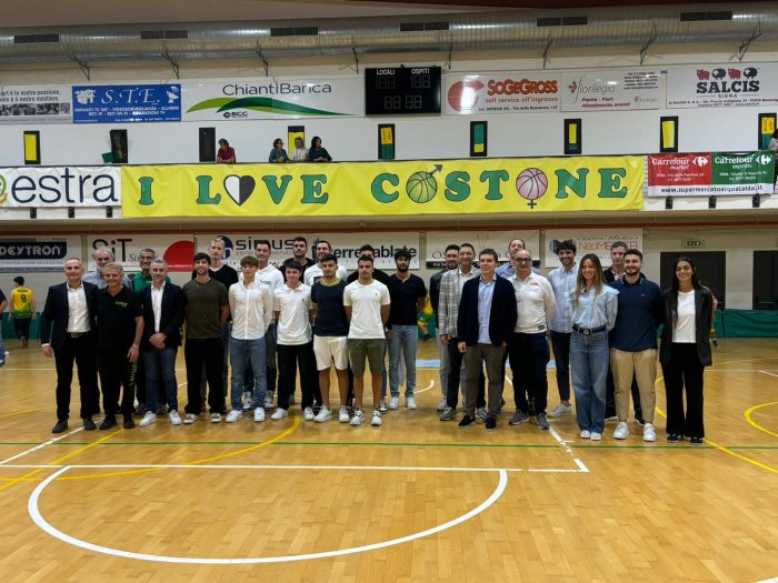 Festa gialloverde al PalaOrlandi, il Costone Siena presenta le sue squadre