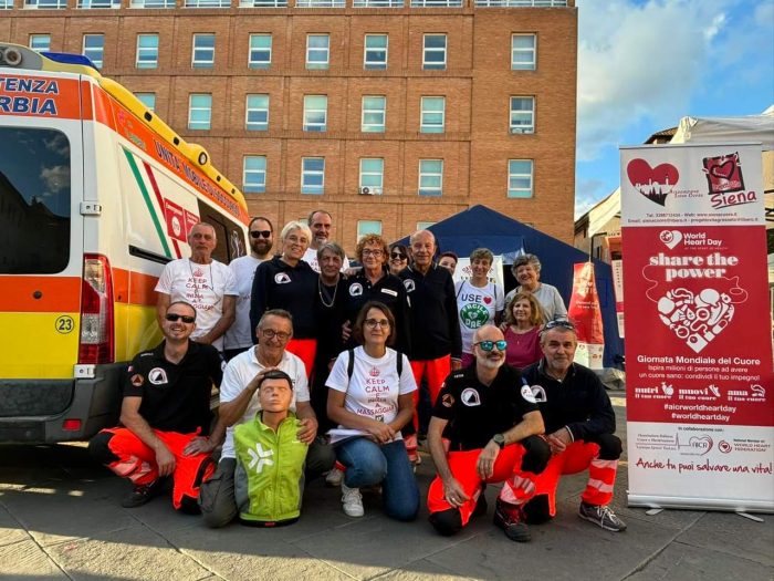 Siena Cuore Odv festeggia i primi 10 anni di attività: formate e certificate 10mila persone