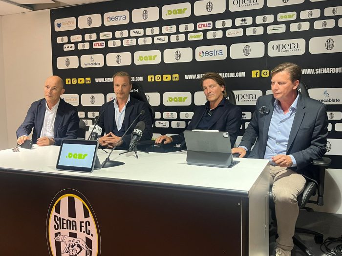 Siena Fc, si presentano i nuovi proprietari svedesi. Bodin presidente: "Giusto progetto e giusta città"