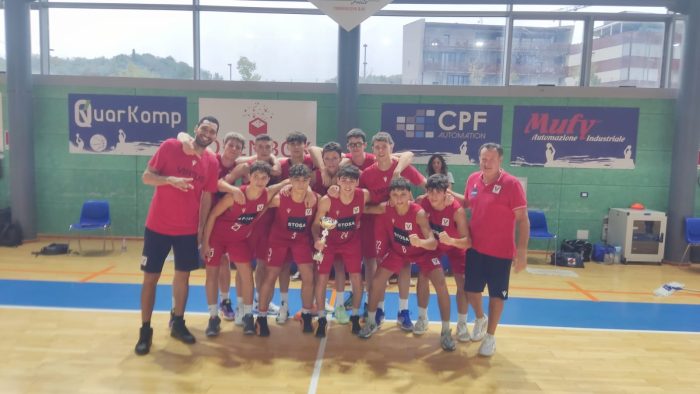 Basket, U17 Eccellenza Virtus Siena vincono il torneo di Terranuova