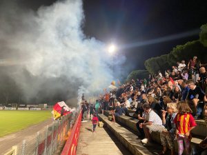 Poggibonsi calcio, tanto entusiasmo per la presentazione delle squadre giallorosse