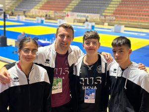 Cus Siena Judo, quinto posto per Domenichini e settimo per Sassetti al Trofeo Italia di Puglia