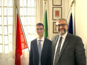 Alfieri del lavoro 2024, Alessandro Vincenzo De Vita dal sindaco di Monteriggioni