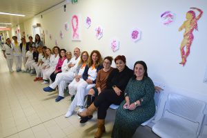 Ospedale Scotte Siena, le opere d'arte di Katy Magini abbelliscono i locali di attesa della Senologia