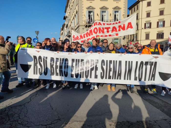 Sciopero generale di oggi, alta adesione in provincia di Siena