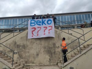 Beko Siena, presidio dei lavoratori in attesa di risposte da Roma