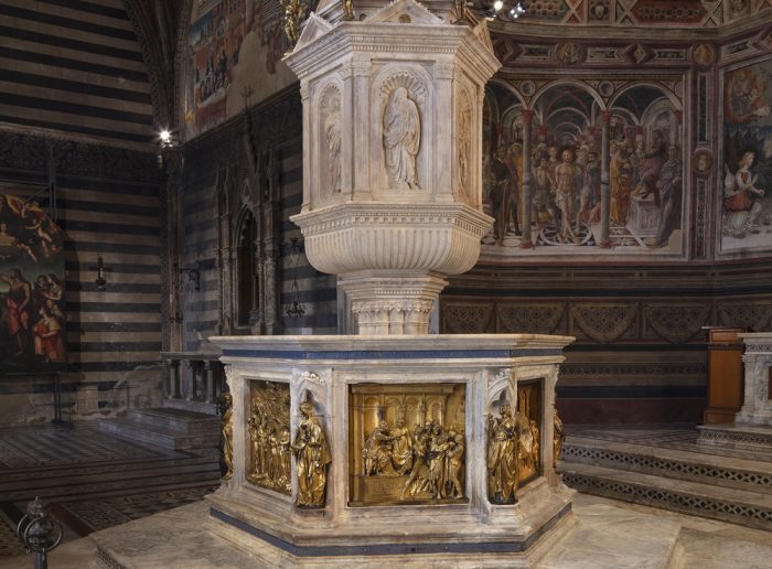 Il restauro del Fonte battesimale del Duomo di Siena, le tappe in un convegno