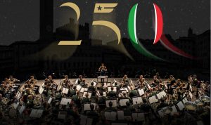 Siena, banda della Guardia di Finanza in concerto al Teatro dei Rinnovati