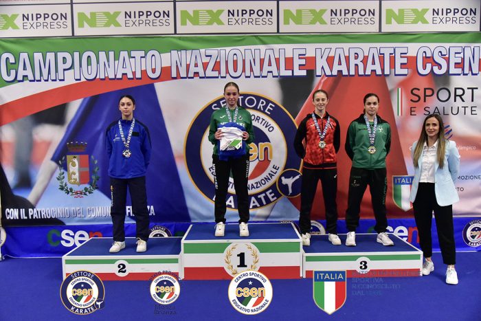 Mens Sana karate: Margherita Butini è la nuova campionessa italiana