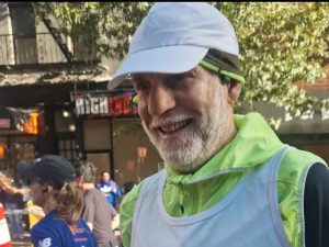 Mauro Rosati di ritorno dalla maratona di New York e la dedica alla mamma