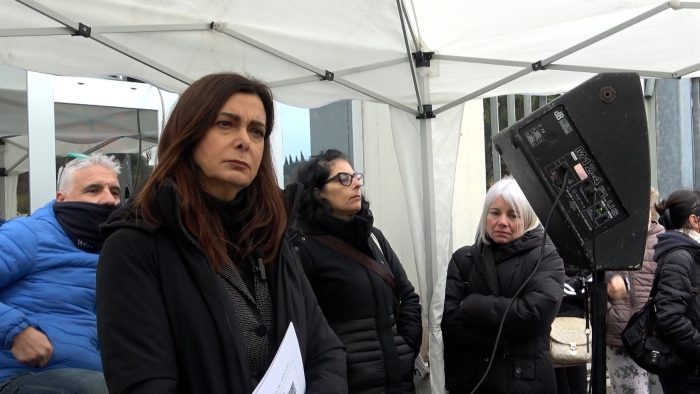 Siena, la parlamentare Boldrini ai lavoratori di Beko: "Non vi abbandoniamo in questa battaglia"