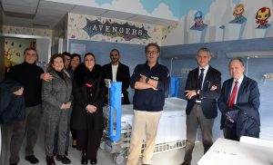 Chirurgia pediatrica ospedale le Scotte di Siena, inaugurata la stanza degli Avangers