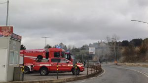 Incendio in Massetana Romana a Siena, traffico in tilt