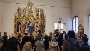 Pinacoteca di Siena, ricomposto il Polittico dei Gesuati di Sano di Pietro grazie al Louvre