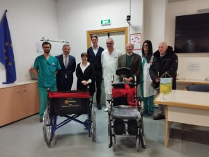 Rotary Club Chianciano Chiusi e Montepulciano dona due carrozzine all'ospedale di Nottola