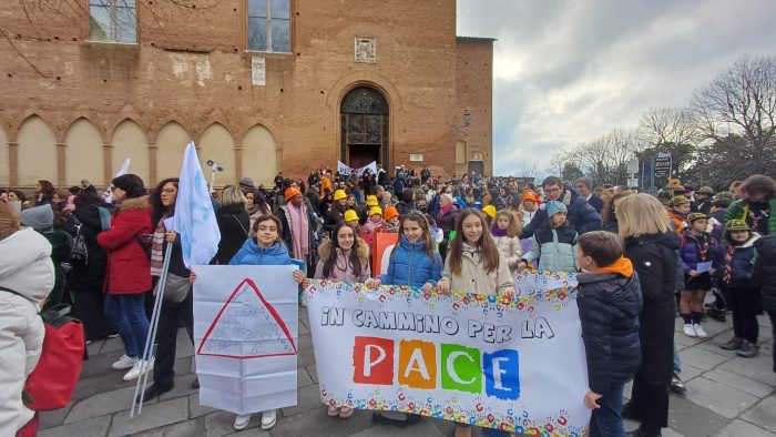 Siena, "In Cammino per la Pace" da San Domenico al Duomo