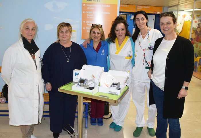 Scotte Siena, Associazione Coccinelle dona tre saturimetri dalla Terapia Intensiva Neonatale